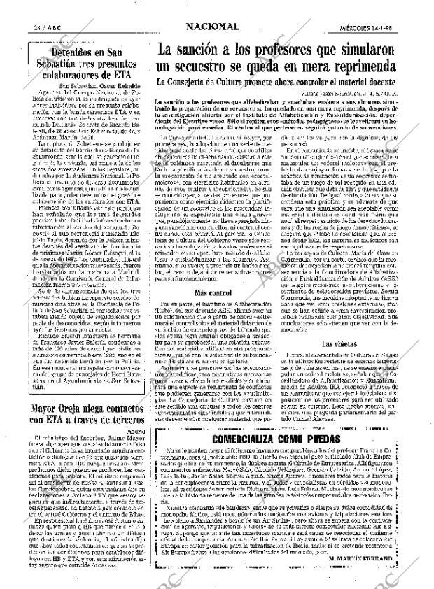 ABC MADRID 14-01-1998 página 24