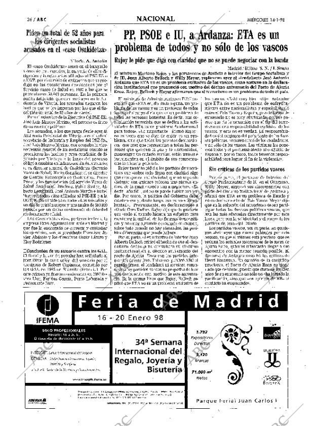 ABC MADRID 14-01-1998 página 26