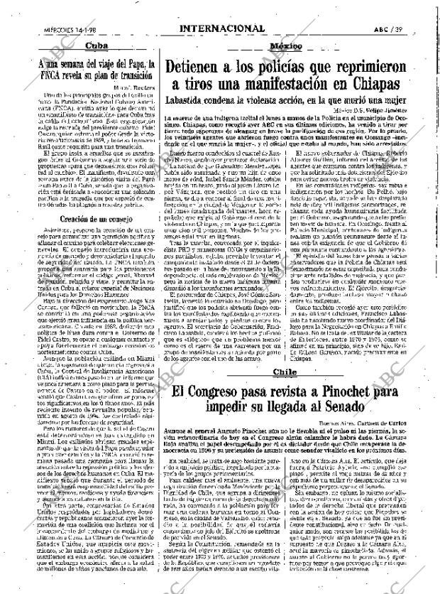 ABC MADRID 14-01-1998 página 39