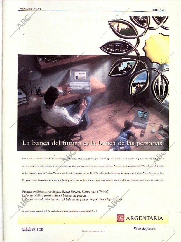 ABC MADRID 14-01-1998 página 55