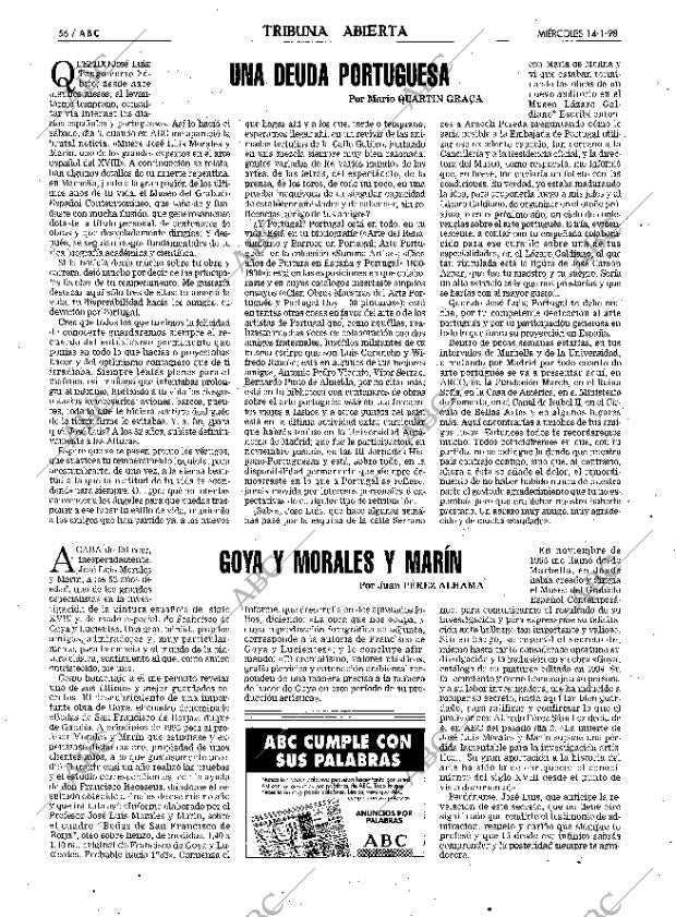 ABC MADRID 14-01-1998 página 56