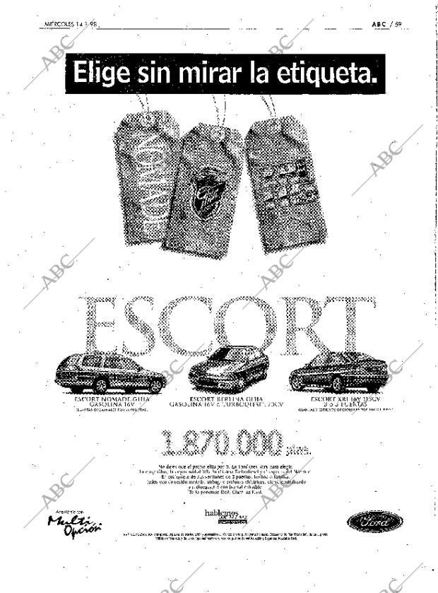 ABC MADRID 14-01-1998 página 59