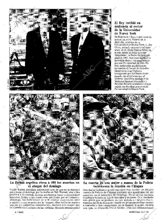 ABC MADRID 14-01-1998 página 6