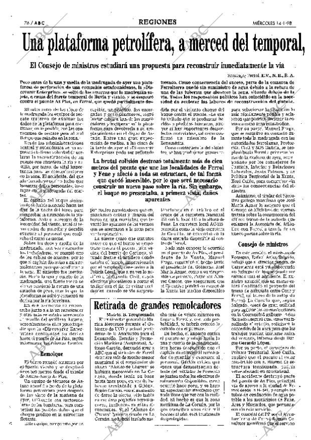 ABC MADRID 14-01-1998 página 76