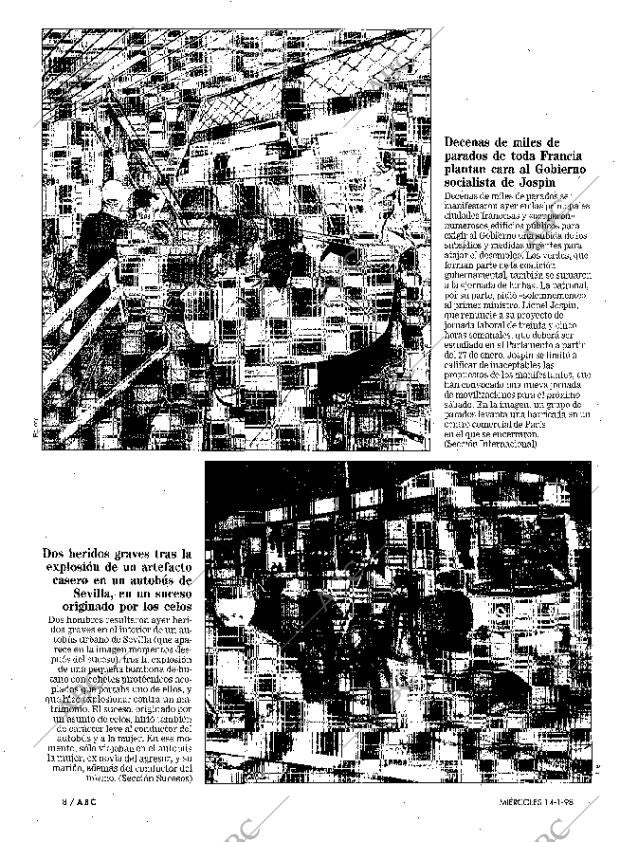 ABC MADRID 14-01-1998 página 8