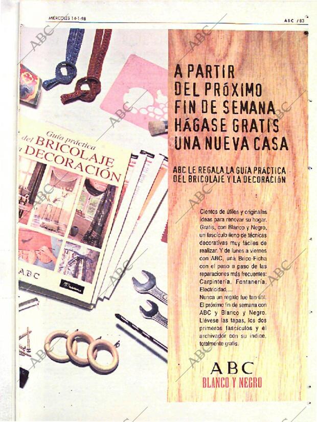 ABC MADRID 14-01-1998 página 83