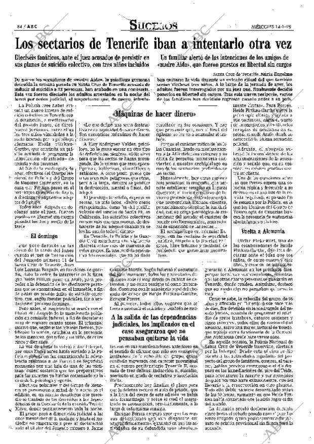 ABC MADRID 14-01-1998 página 84