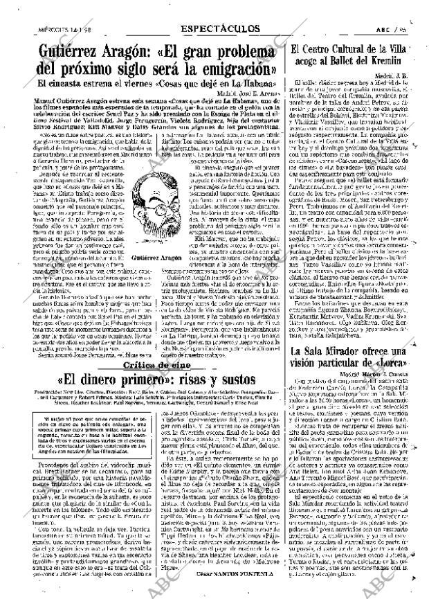 ABC MADRID 14-01-1998 página 95