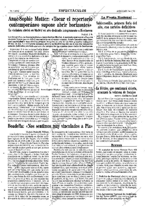 ABC MADRID 14-01-1998 página 96