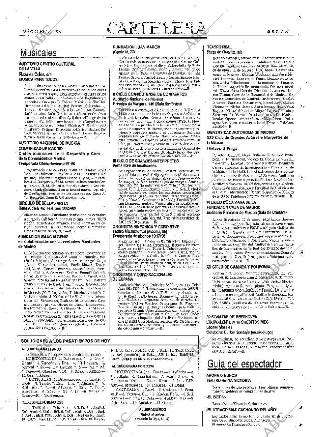 ABC MADRID 14-01-1998 página 97