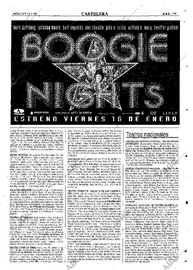 ABC MADRID 14-01-1998 página 99