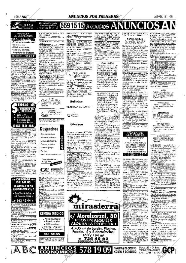 ABC MADRID 15-01-1998 página 108