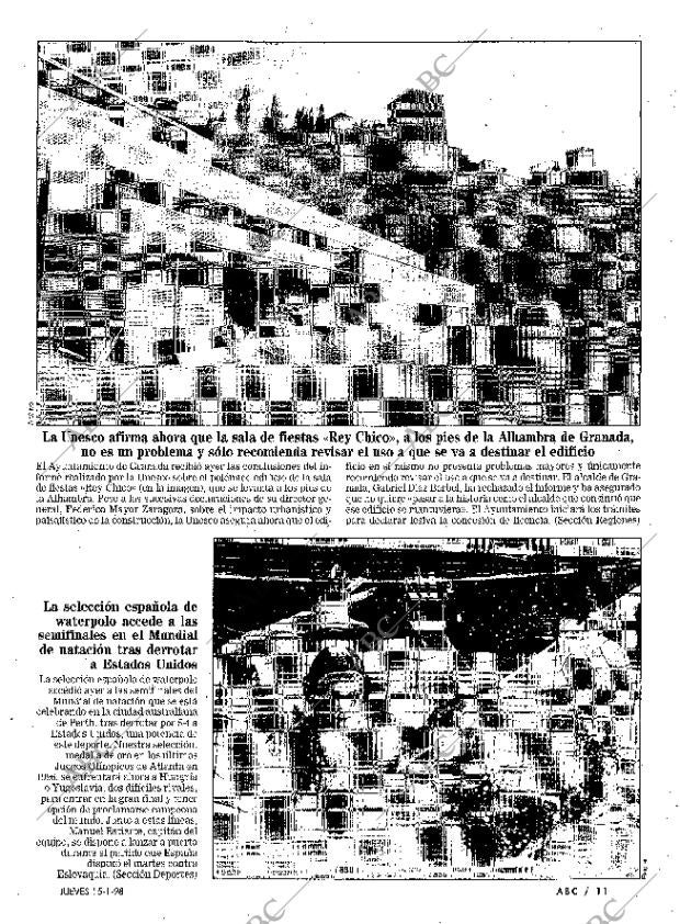 ABC MADRID 15-01-1998 página 11