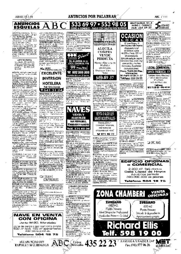 ABC MADRID 15-01-1998 página 111