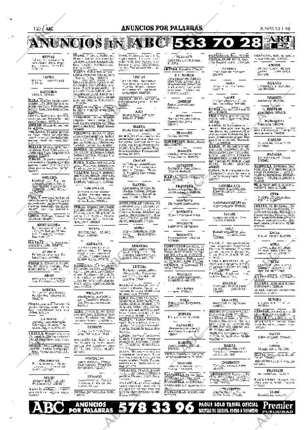 ABC MADRID 15-01-1998 página 120