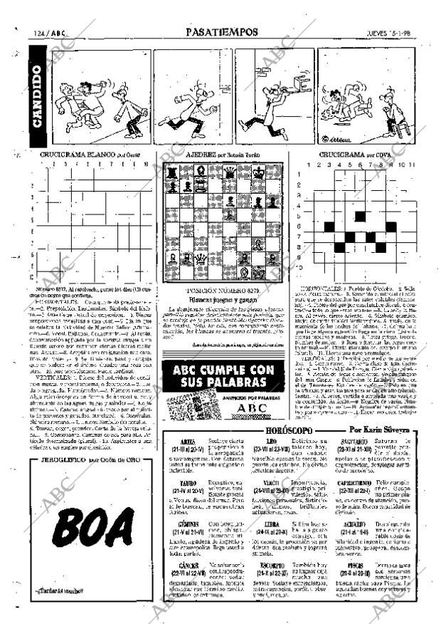 ABC MADRID 15-01-1998 página 124