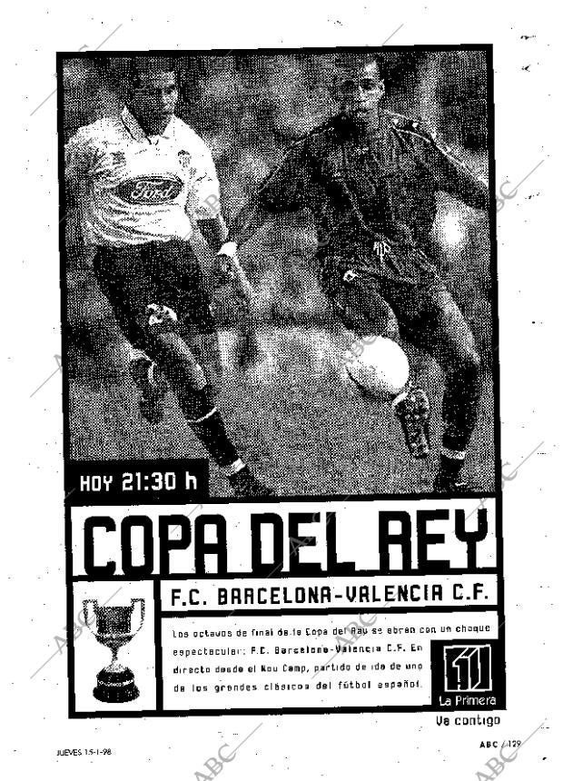 ABC MADRID 15-01-1998 página 129