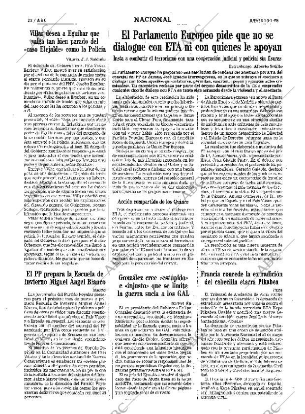 ABC MADRID 15-01-1998 página 22