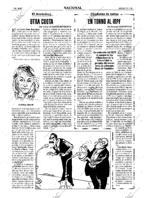 ABC MADRID 15-01-1998 página 28