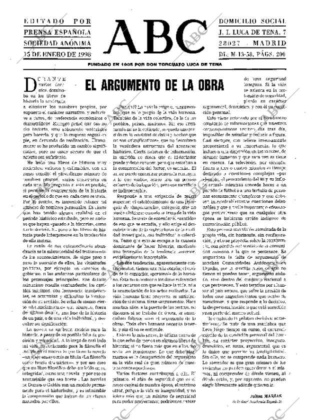 ABC MADRID 15-01-1998 página 3