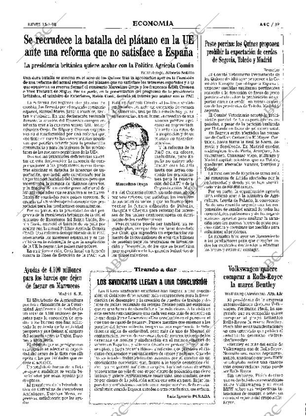 ABC MADRID 15-01-1998 página 39