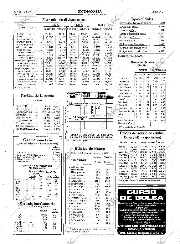 ABC MADRID 15-01-1998 página 41