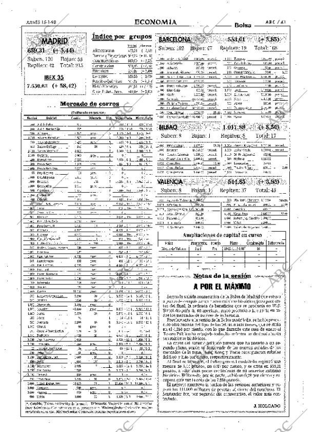 ABC MADRID 15-01-1998 página 43