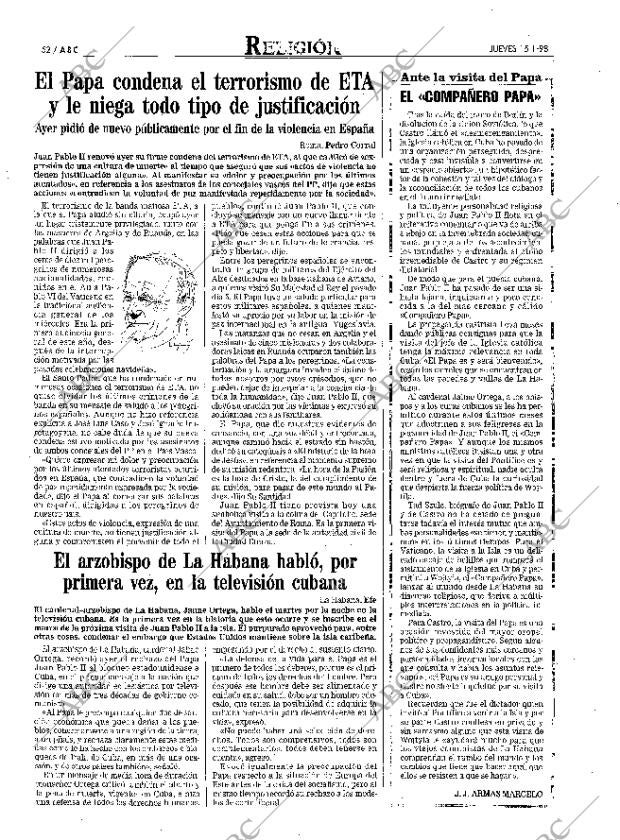 ABC MADRID 15-01-1998 página 52