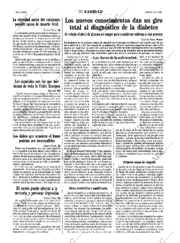 ABC MADRID 15-01-1998 página 60