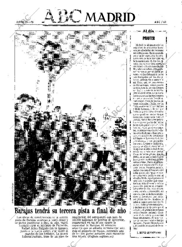 ABC MADRID 15-01-1998 página 63