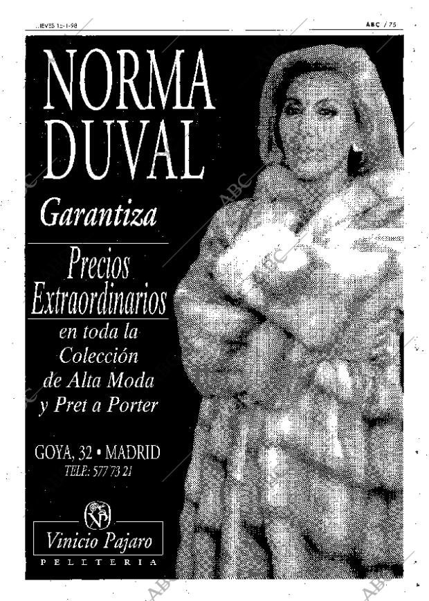 ABC MADRID 15-01-1998 página 75