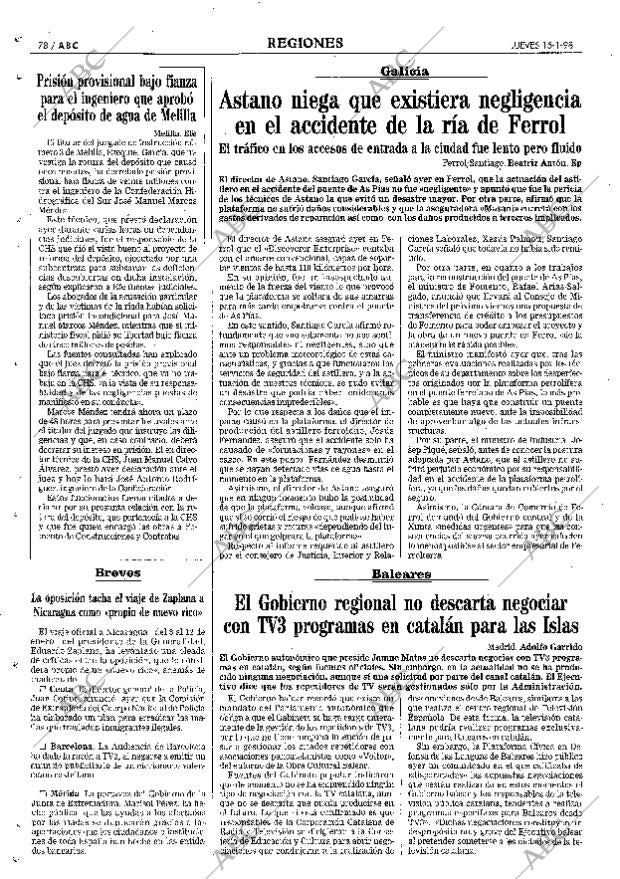 ABC MADRID 15-01-1998 página 78