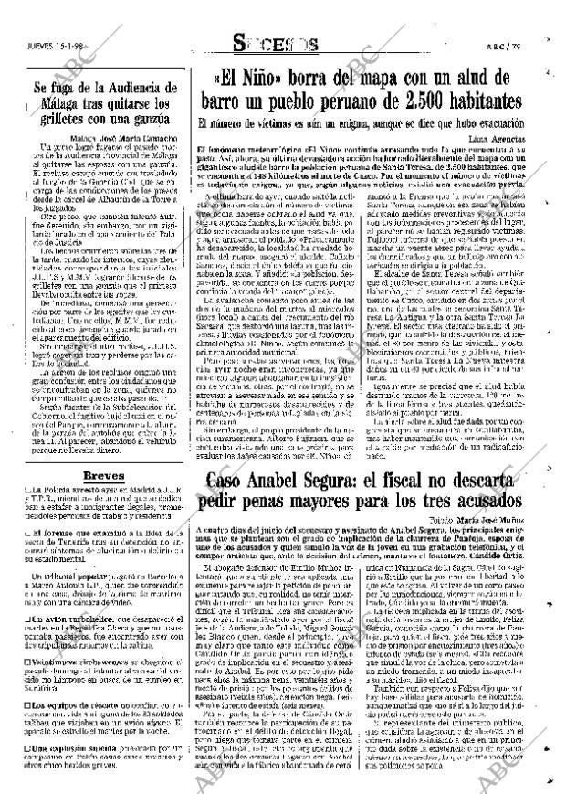 ABC MADRID 15-01-1998 página 79