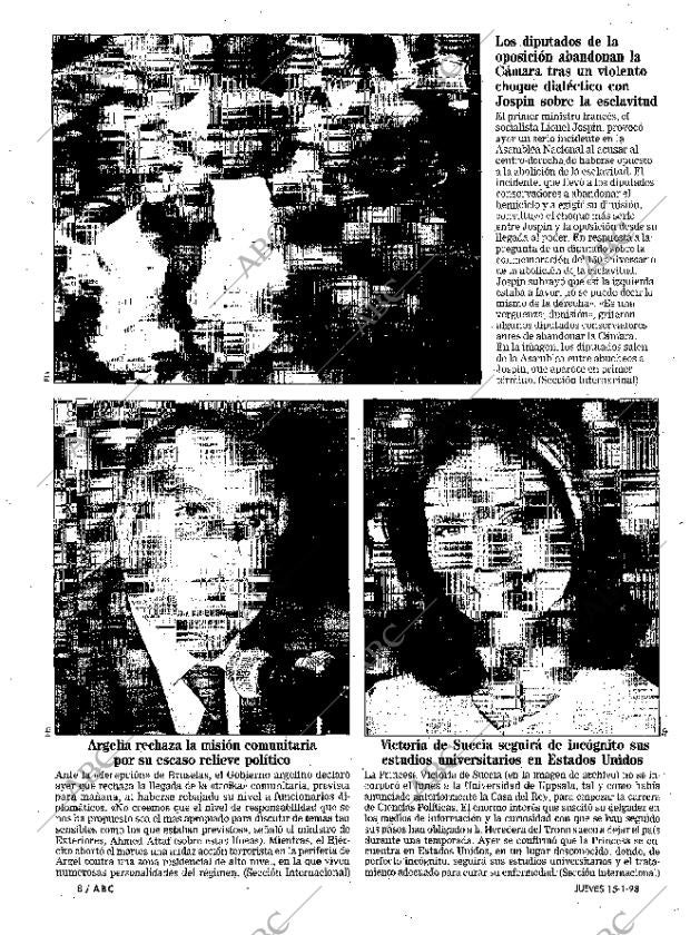 ABC MADRID 15-01-1998 página 8