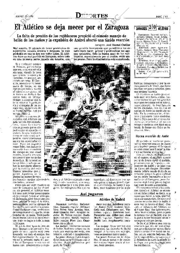 ABC MADRID 15-01-1998 página 81