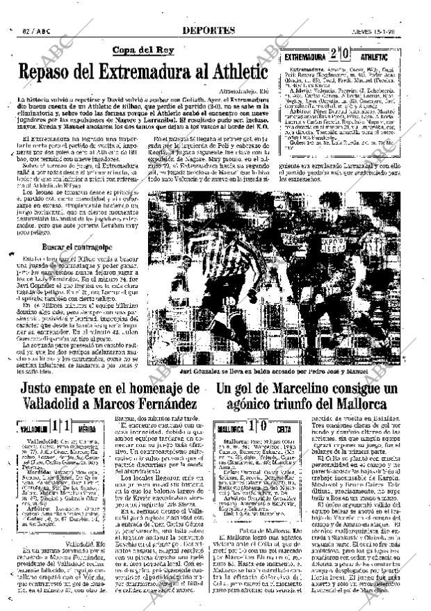 ABC MADRID 15-01-1998 página 82