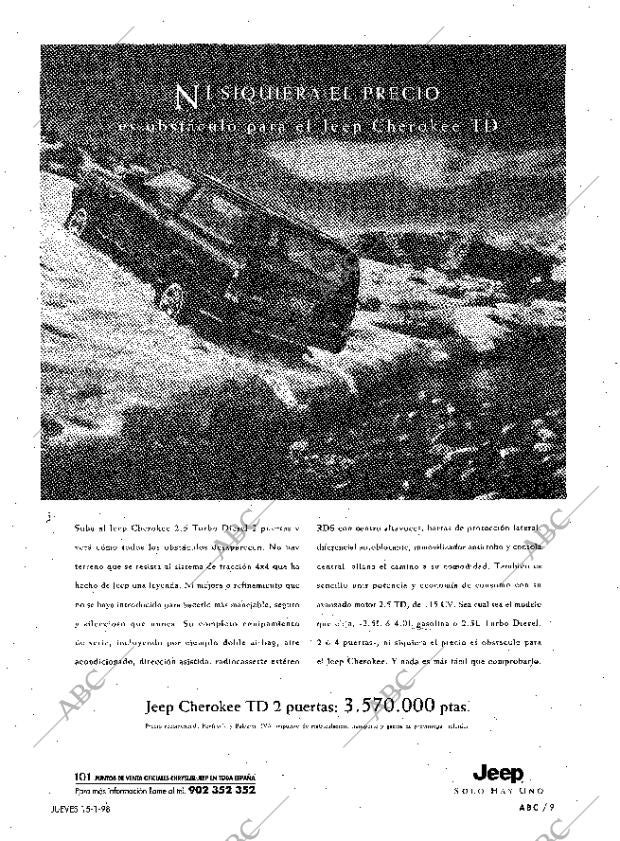 ABC MADRID 15-01-1998 página 9