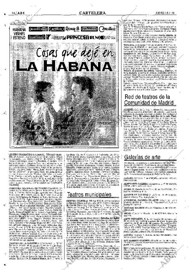 ABC MADRID 15-01-1998 página 94