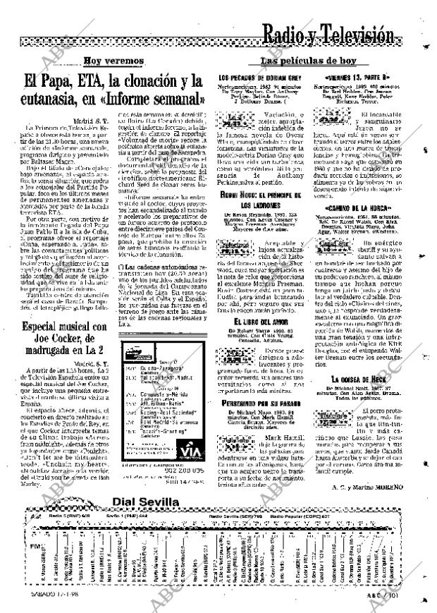 ABC SEVILLA 17-01-1998 página 101