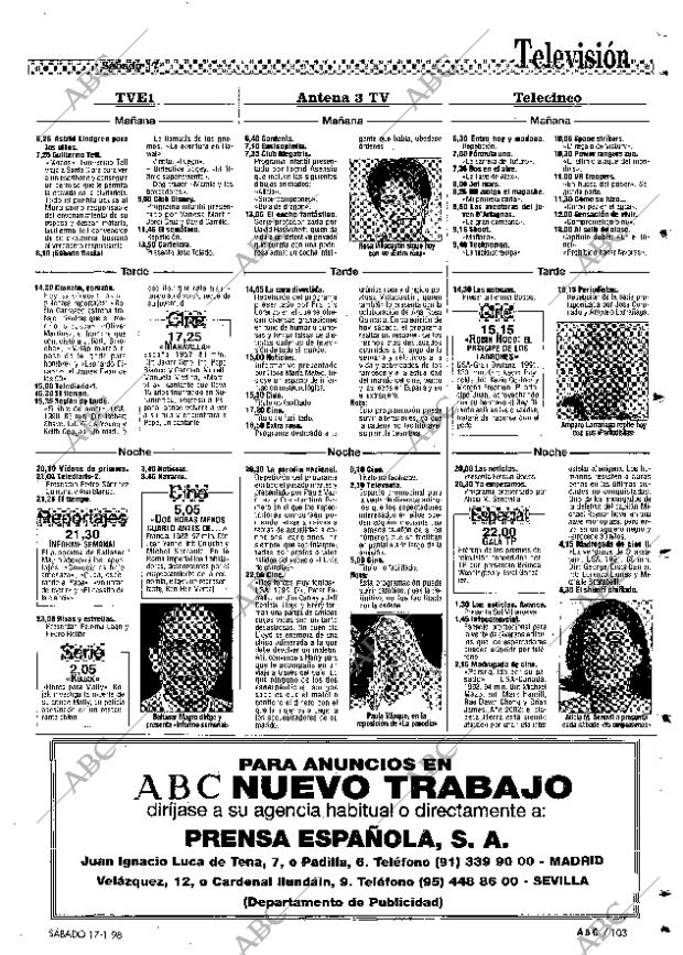 ABC SEVILLA 17-01-1998 página 103