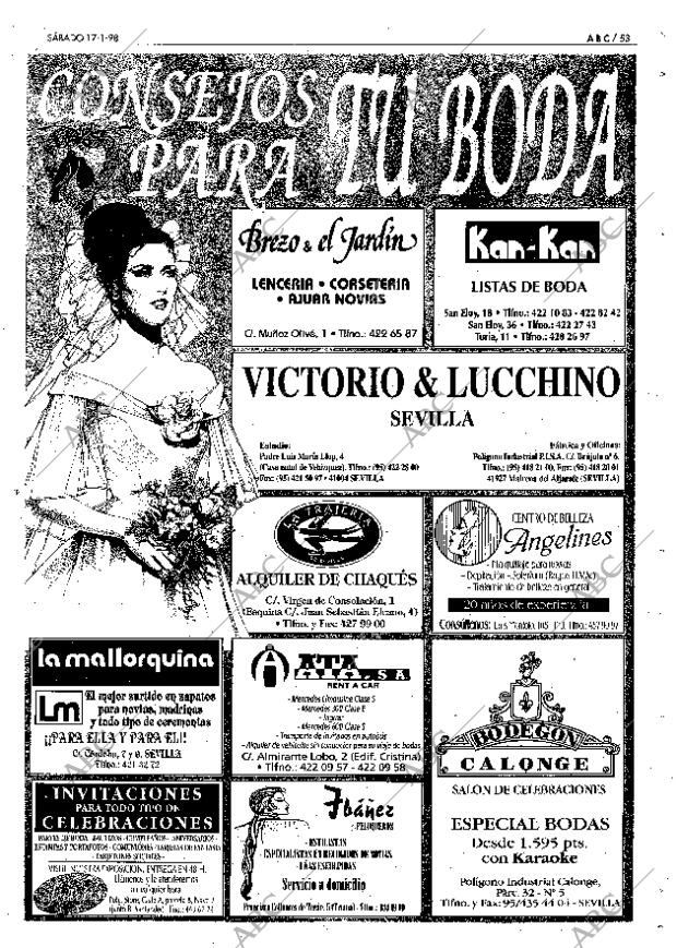 ABC SEVILLA 17-01-1998 página 53