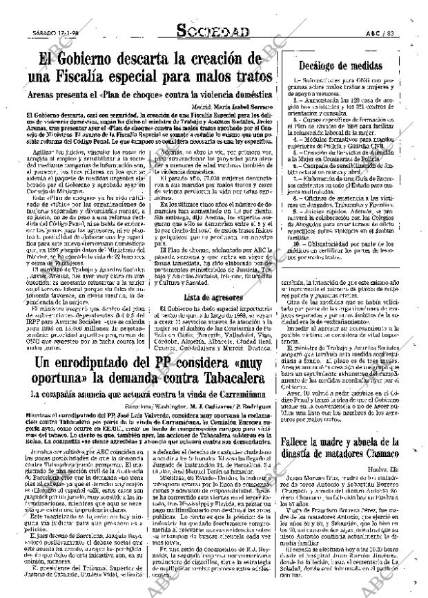 ABC SEVILLA 17-01-1998 página 83