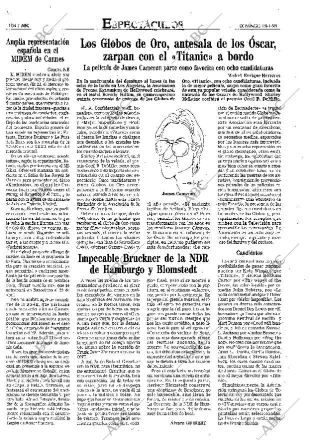 ABC MADRID 18-01-1998 página 104
