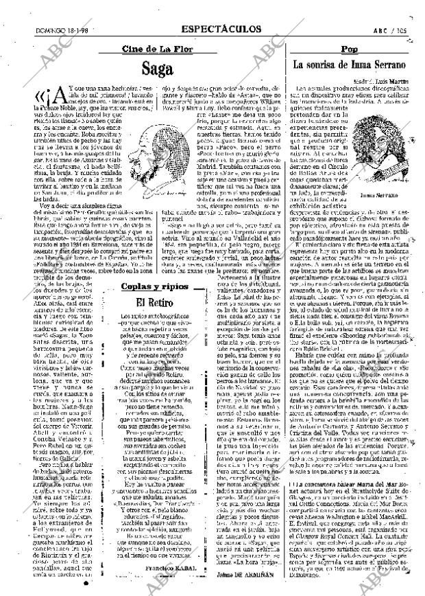 ABC MADRID 18-01-1998 página 105