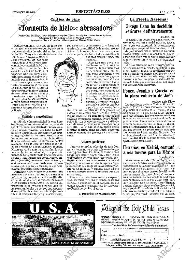 ABC MADRID 18-01-1998 página 107