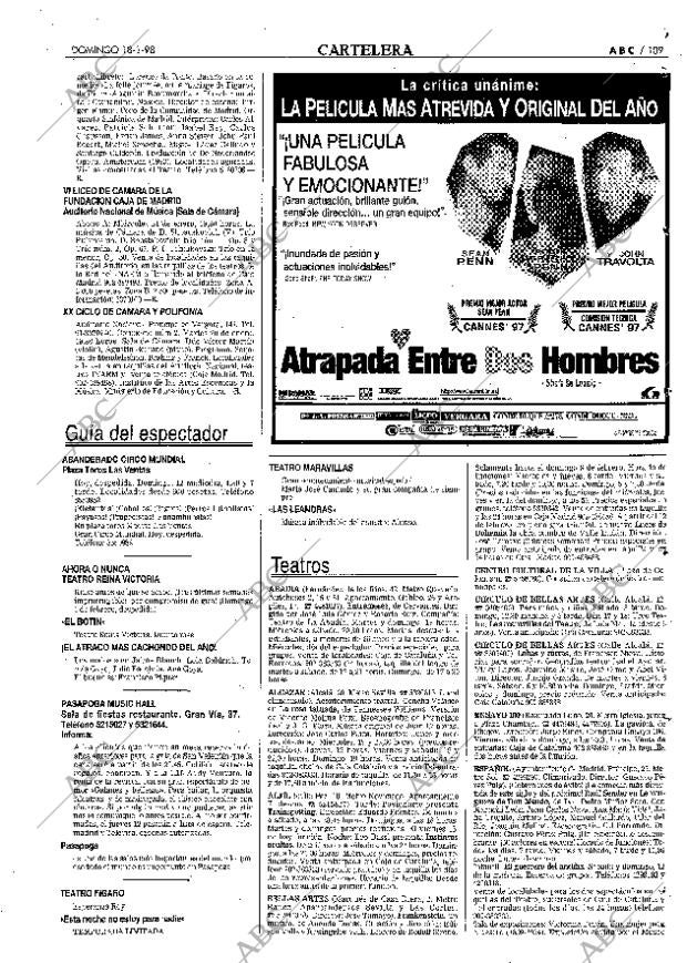 ABC MADRID 18-01-1998 página 109