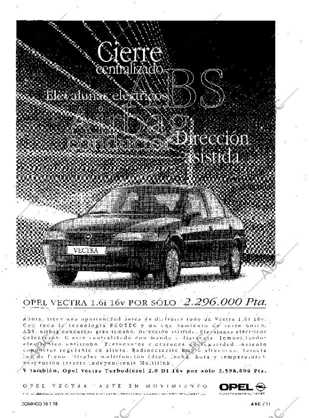 ABC MADRID 18-01-1998 página 11