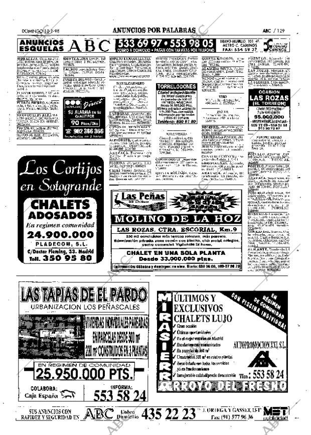 ABC MADRID 18-01-1998 página 129