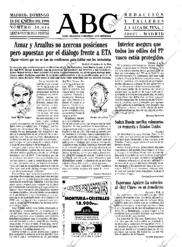 ABC MADRID 18-01-1998 página 21