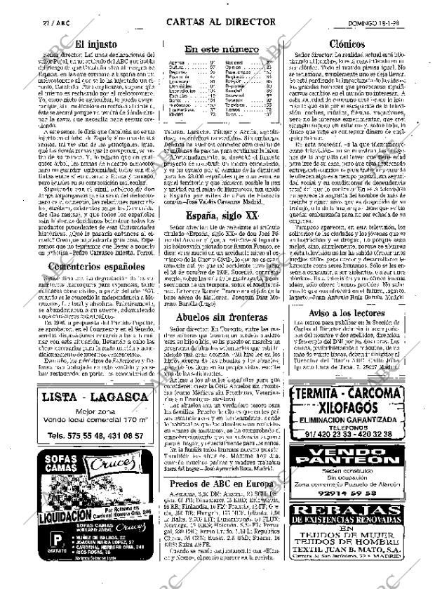 ABC MADRID 18-01-1998 página 22